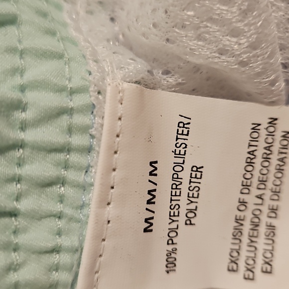 MENS SURF SOCIETY Blue LINED SWIM SHORTS SIZE Medium new with tags UV protec - Picture 5 of 6